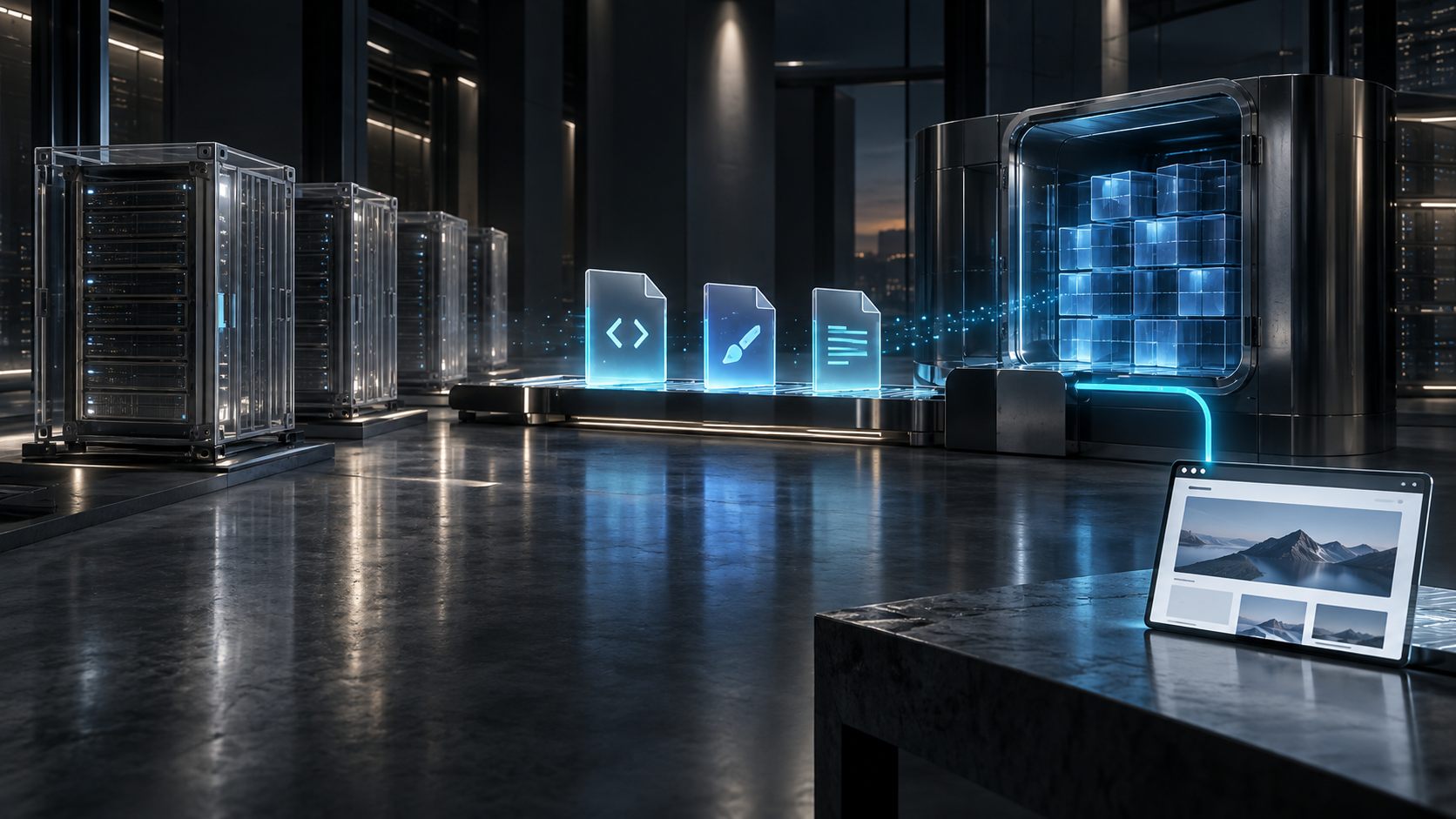 Static website artifacts moving from idle server containers into durable object storage